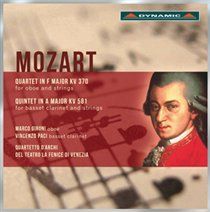 Photo of Dynamic Publishers Mozart: Quartet in F Major KV370/...