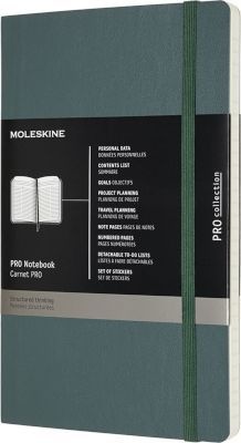 Photo of Moleskine Pro Notebook Xl Soft Forest Green