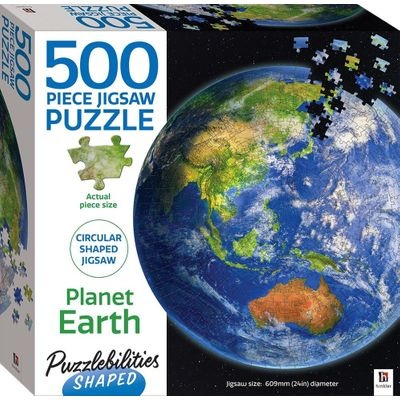 Photo of Hinkler Books Puzzlebilities Shaped: Planet Earth