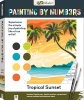 Hinkler Books ArtMaker Paint By Numbers: Tropical Sunset - Photo