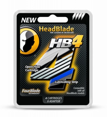 Photo of HeadBlade HB4 Quad Blade 4ct Kit