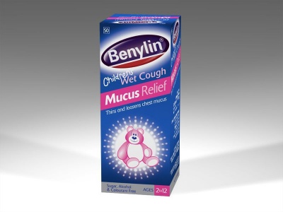 Photo of Benylin Children's Wet Cough Syrup Mucus Relief Ages 2 To 12 100Ml