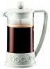 Bodum - Brazil Coffee Press 3-Cup Coffee Maker - White Photo