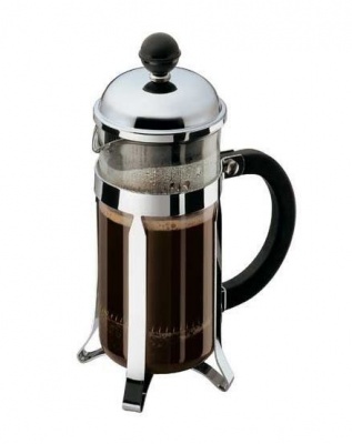 Photo of Bodum - Chambord Coffee Maker - 3 Cup - Stainless Steel