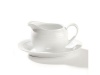 Noritake - Arctic White Gravy Boat & Saucer Set Photo