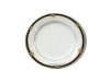 Noritake - Braidwood Bread Plate 16cm - White and Gold With Black Detail - 16 x 16 x 1cm Photo