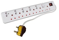 Ellies 12 Way Multiplug with High Surge Protection