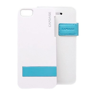 Photo of Capdase Sider Belt Cover for iPhone 5 & 5s - White & Turquoise