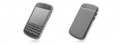Photo of BlackBerry Capdase Soft Jacket Lamina for Q10 - Tint Black