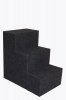 Scratzme - Doggy Aid 3 Step Stairs - Grey & Charcoal Photo