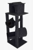 Scratzme - Ming Inn Scratching Post - Grey & Charcoal Photo