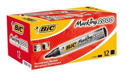 Photo of Bic 2000 Permanent Marker Bullet Point - Black