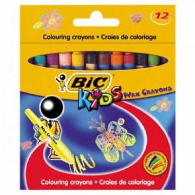 Photo of Bic - Wax Crayons - Wallet 12's