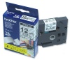Brother TZ-131 12mm x 8m Black on Clear Laminated Tape Photo