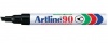 Artline EK90 Permanent Marker Chisel - Black Photo