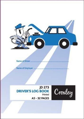 Photo of Croxley JD273 32 Page Driver's Log Book