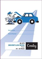Croxley JD273 32 Page Drivers Log Book