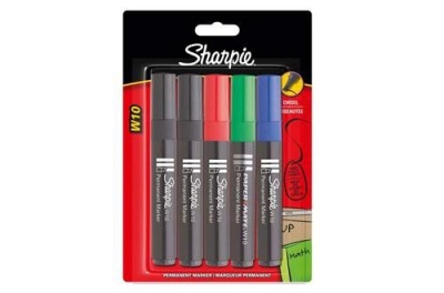 Photo of Sharpie W10 Chisel Permanent Marker - Assorted