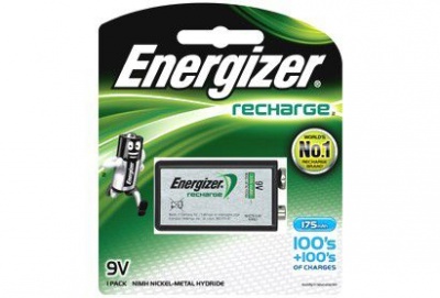 Photo of Energizer NiMH Rechargeable Battery - 9V 175 mAh