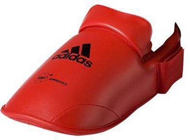 Photo of adidas WKF Karate Foot Protector - Red