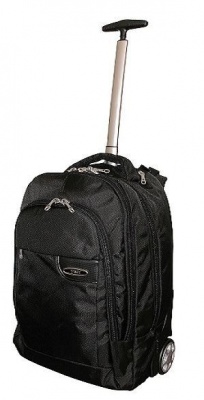 Photo of Tosca Classic Deluxe 1680D Laptop Trolley Backpack 15" - Black