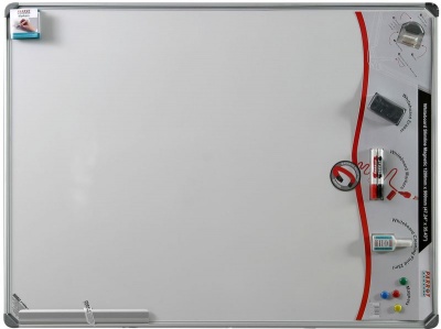 Photo of Parrot Products Parrot Whiteboard Slimline Magnetic - 1200 x 900mm