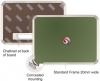 Parrot Chalk Board Aluminium Frame - Magnetic Photo