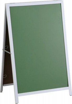 Photo of Parrot Products Parrot A-Frame Chalk Board with Steel Frame Sandwich Board - 900 x 600mm