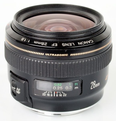 Photo of Canon EF 28mm f1.8 USM Lens