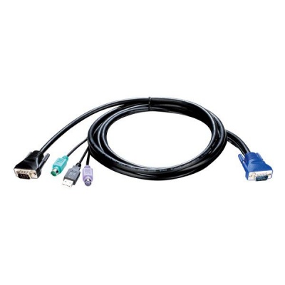 Photo of D Link D-Link KVM-401 1.8m Convenient 4-in-1 KVM Cable