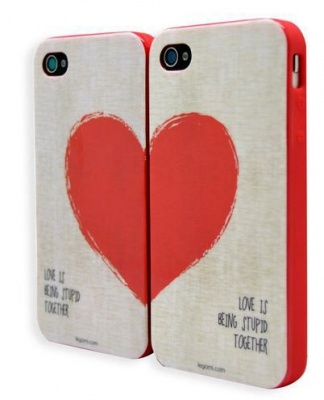 Photo of Legami iPhone 4/4S Cover - Love Is Being Stupid Together
