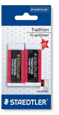 Photo of Staedtler Tradition Eraser PVC Free 2 Pack