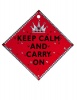 Jackflash - On Board Sign - Keep Calm Photo