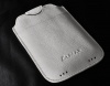 LUXA2 Pocket Case for iPhone 4 - White Leather Cellphone Cellphone Photo