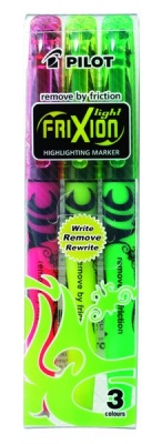 Photo of Pilot Frixion Light Erasable Highlighters - Wallet of 3 Colours