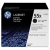 HP 55X High Yield Black LaserJet Toner Cartridges - Dual Pack Photo