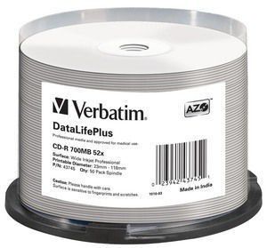Photo of Verbatim CD-R 52x DataLifePlus