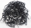 Chic Mini Plastic Pony’o Elastics Hair Bands 50pk - Black Photo