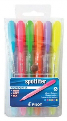 Photo of Pilot Spotliter Highlighters - Wallet of 6 Colours
