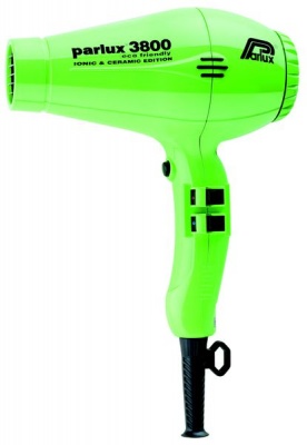 Photo of Parlux 3800 Eco Ceramic & Ionic 2100W Hair Dryer - Lime Green
