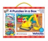 Galt Toys 4 Puzzles in a Box - Vehicles Photo
