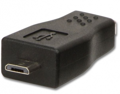 Photo of Lindy USB2.0 Micro B Male to Mini B Female