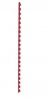 GBC 8mm 21 Loop PVC Binding Combs - Red Photo