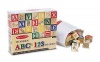 Melissa & Doug Wooden ABC-123 Blocks Photo