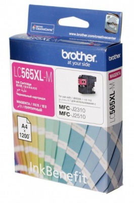Photo of Brother LC565XL-M Magenta Ink Cartridge