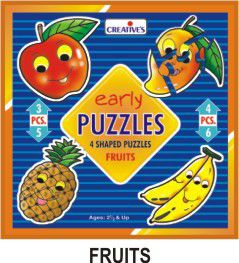 Photo of Creatives Toys Early Puzzles Fruits