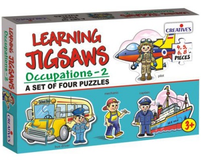 Photo of Creatives Toys Learning Jigsaws - Occupations 2