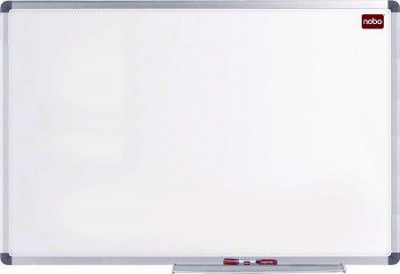 Photo of Nobo Elipse Melamine Non-Magnetic Whiteboard - 900mm x 1200mm