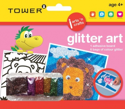 Photo of Tower Kids Glitter Art - Lion