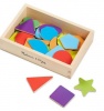Melissa & Doug Magnetic Wooden Shapes and Colours Photo